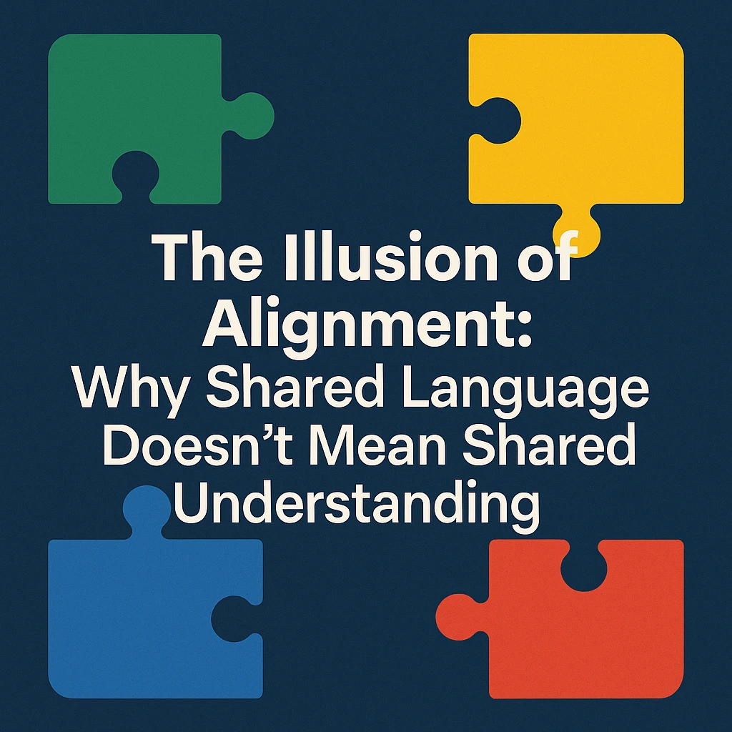 The Illusion of Alignment: Why Shared Language Doesn’t Mean Shared Understanding