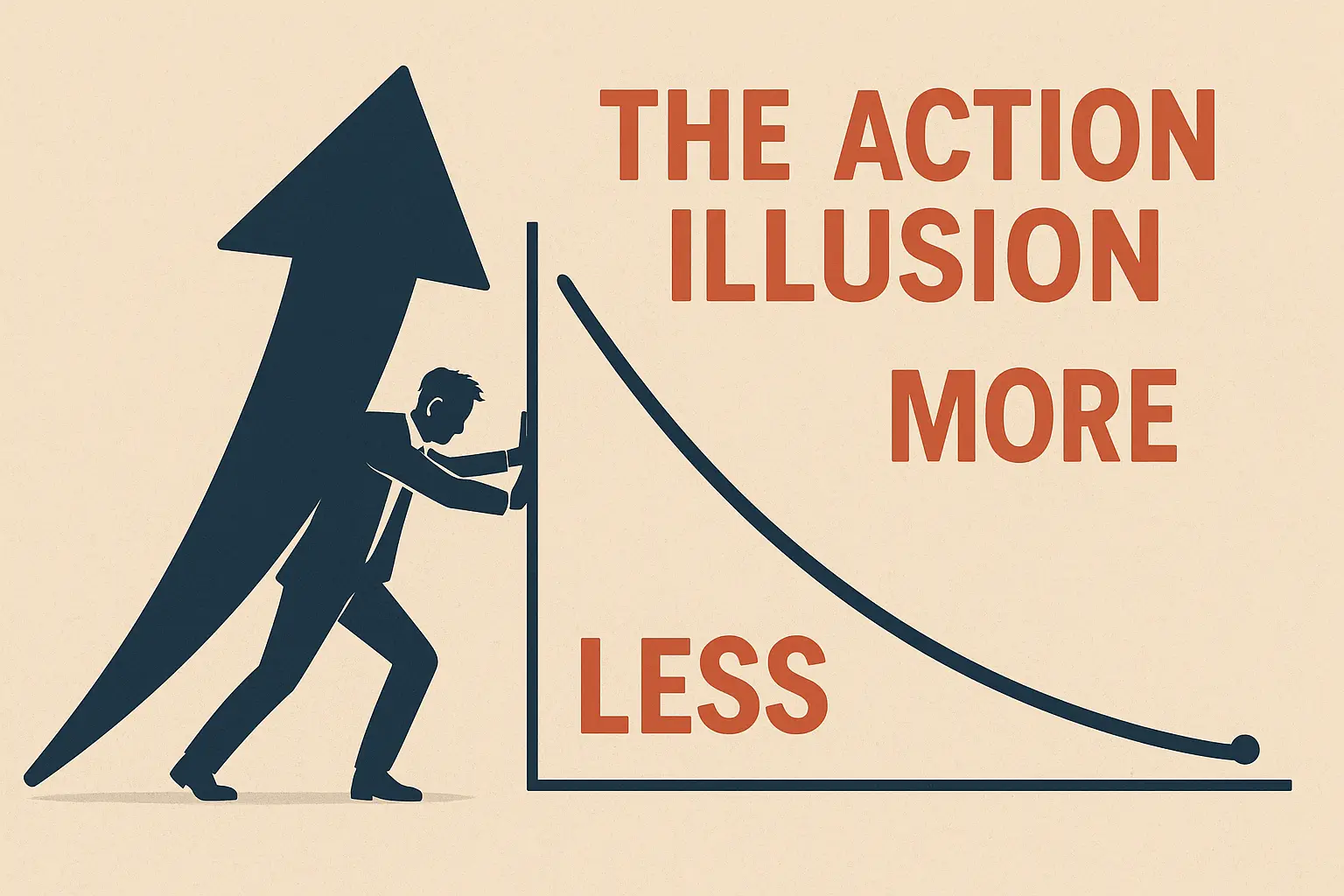 The Action Illusion: Why Doing More Often Achieves Less