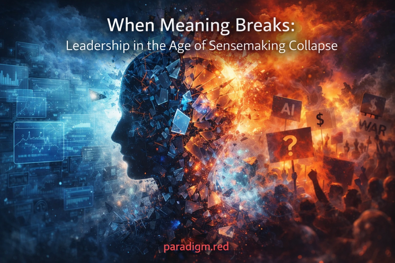 When Meaning Breaks: Leadership in the Age of Sensemaking Collapse