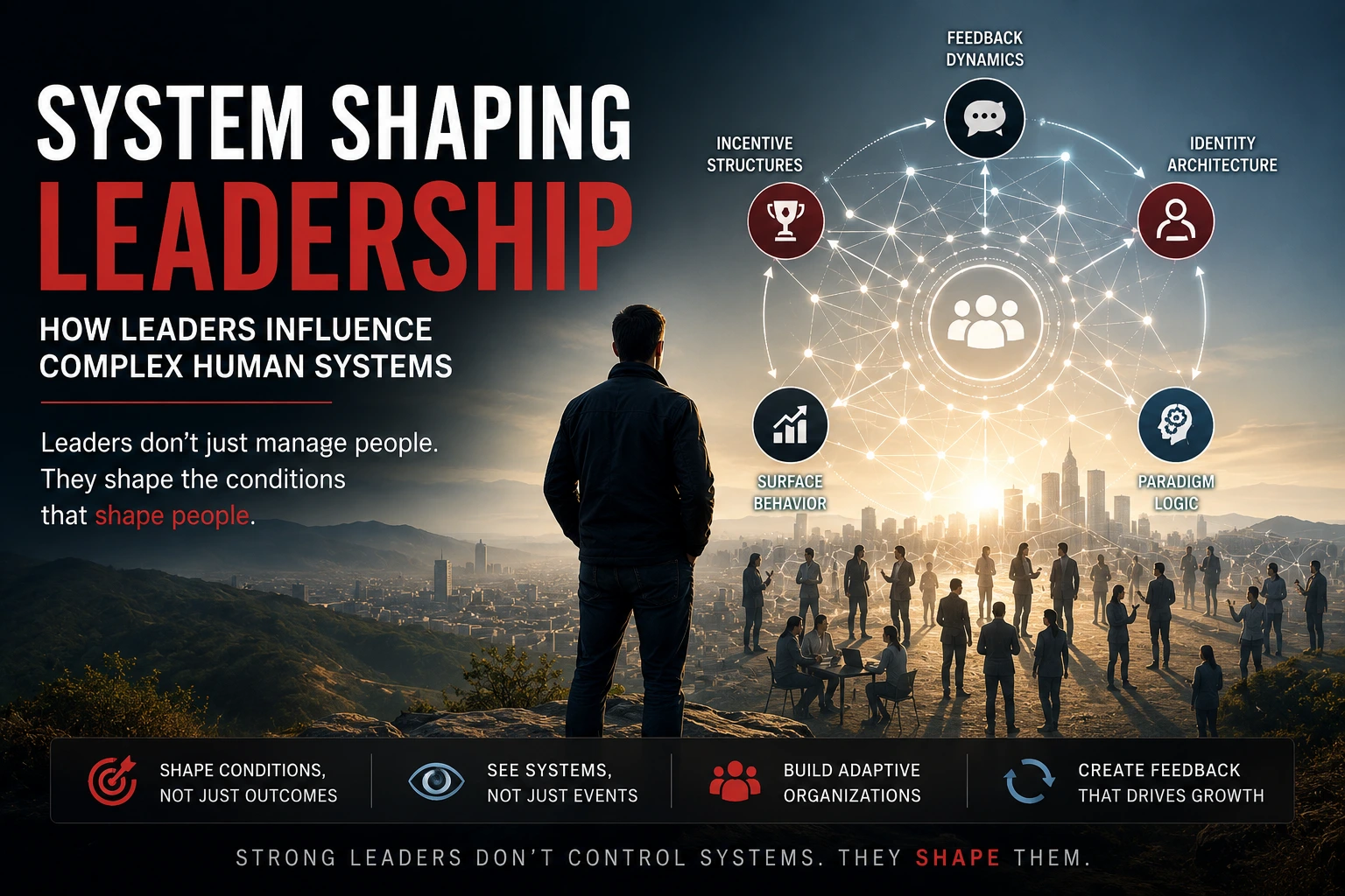 System Shaping Leadership: How Leaders Influence Complex Human Systems