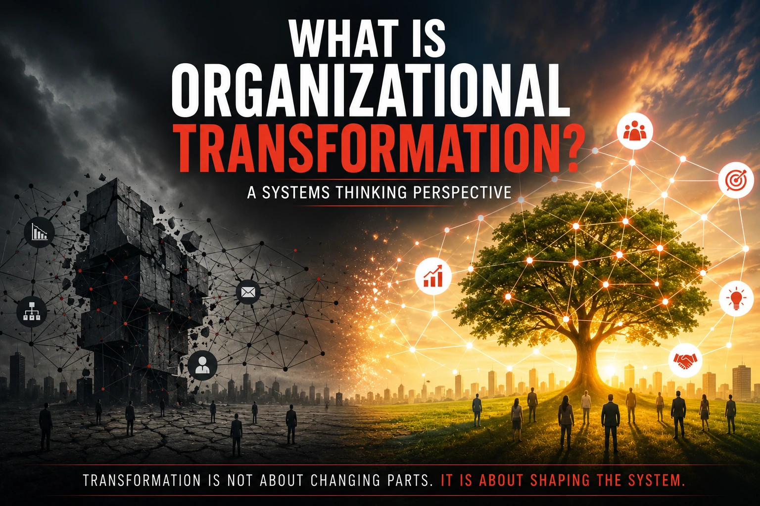 What Is Organizational Transformation? A Systems Thinking Perspective