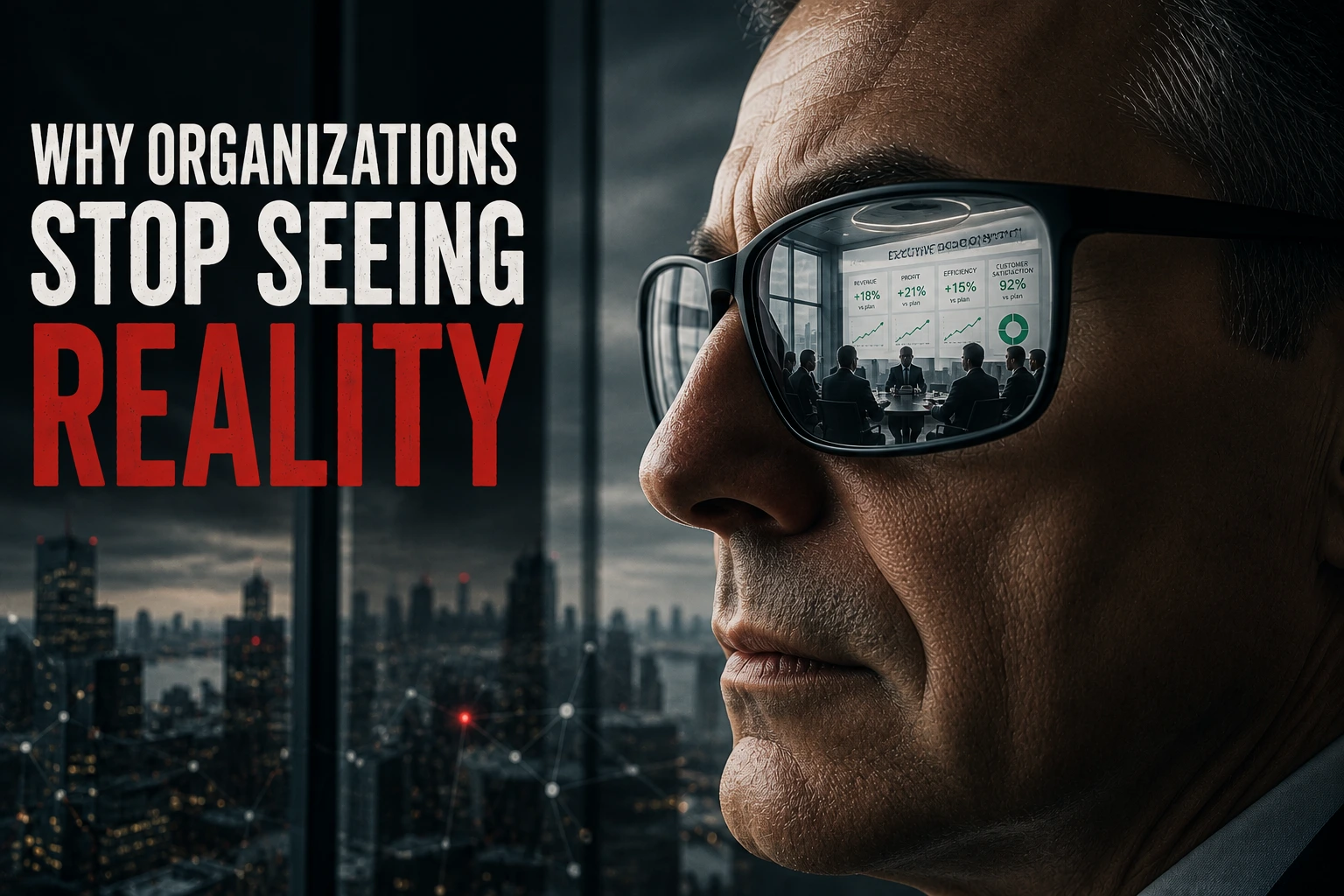 Why Organizations Stop Seeing Reality