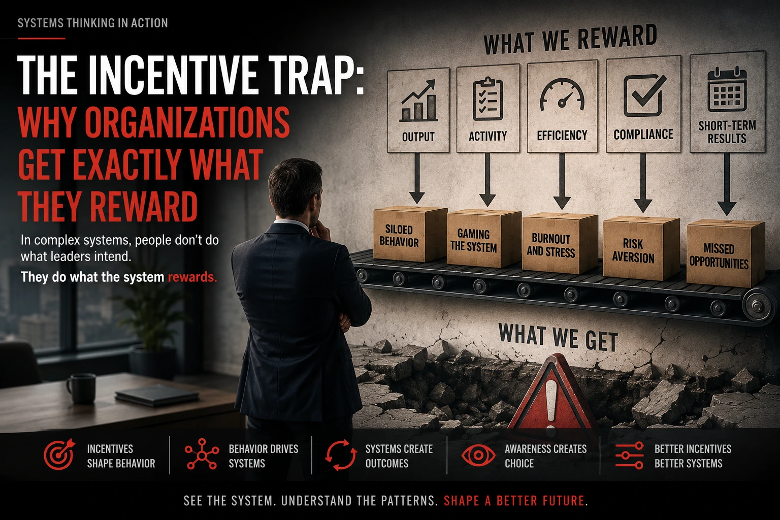 The Incentive Trap: Why Organizations Get Exactly What They Reward