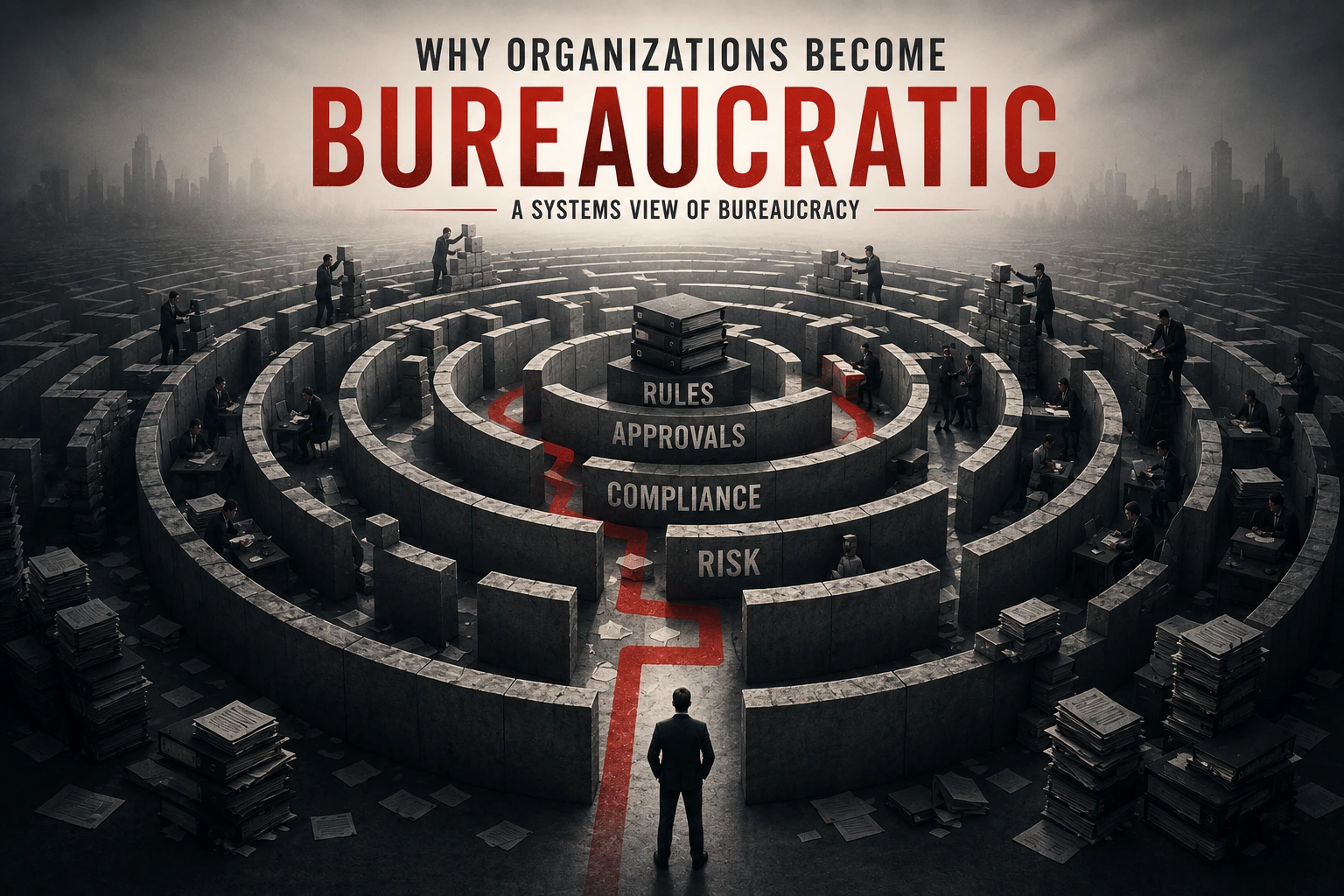 Why Organizations Become Bureaucratic: A Systems View of Bureaucracy