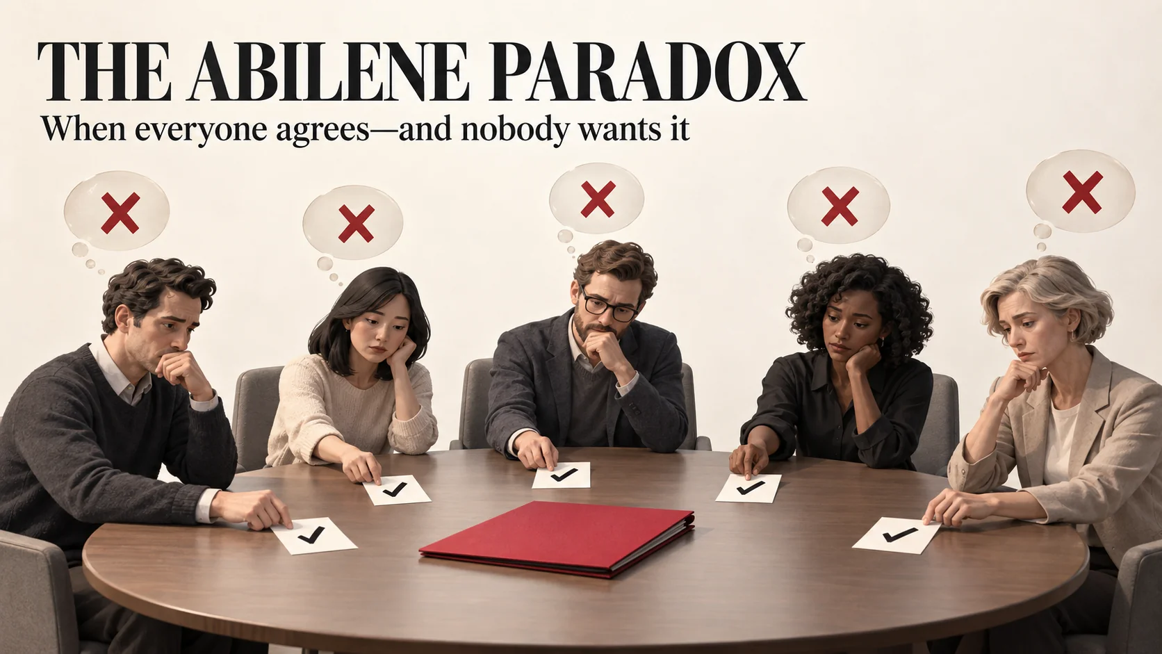 Abilene Paradox: Why Teams Agree to Decisions Nobody Wants